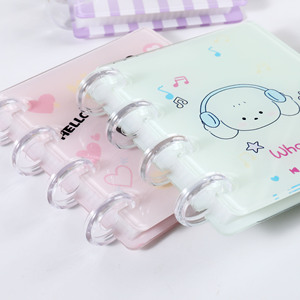 Vente en gros livre de cartes kpop en acrylique monocellulaire à 4 trous en forme de champignon transparent 3 pouces instax mini idole étoile <span class=keywords><strong>album</strong></span> <span class=keywords><strong>photo</strong></span> - Product Image 6