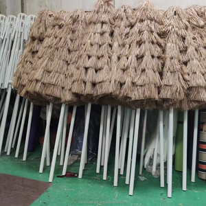 XYD Offre Spéciale populaire forme carrée <span class=keywords><strong>paille</strong></span> <span class=keywords><strong>parasol</strong></span> de plage PP <span class=keywords><strong>paille</strong></span> extérieur coupe-vent <span class=keywords><strong>parasol</strong></span> hawaï<span class=keywords><strong>en</strong></span> <span class=keywords><strong>parasol</strong></span> - Product Image 4