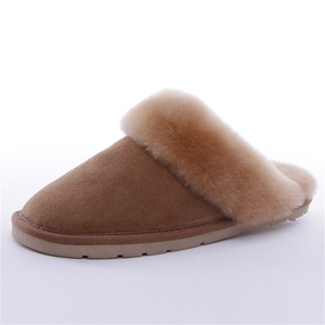 <span class=keywords><strong>Pantoufles</strong></span> en fourrure et sandales en <span class=keywords><strong>peau</strong></span> de léopard, pour femmes,, chaussures de maison en peluche, vente en gros - Product Image 5