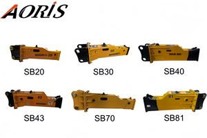 Meistverkaufter ZX55 Bagger-Hydraulikhammer für Abrissarbeiten mit CE-Zertifikat - Product Image 4
