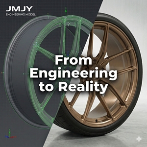 การออกแบบล้ออะลูมิเนียมฟอร์จแบบกำหนดเองของ Huojue |   2D และ <span class=keywords><strong>3D</strong></span> |   การเรนเดอร์ภาพ |   วิศวกรรมศาสตร์ |   บริการ |   การสร้างแบบจำลอง |   ไม่ใช่ล้อที่เป็นของแข็ง - Product Image 1