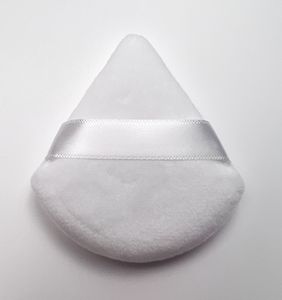 พัฟกำมะหยี่รูปสามเหลี่ยมแบบไม่มีส่วนผสมของลาเท็กซ์ พัฟแต่งหน้าขนาดเล็กสำหรับใบหน้า ฟองน้ำแต่งหน้าแบบล้างทำความสะอาดได้ น้ำหนักเบา พัฟแต่งหน้าเพื่อความงาม - Product Image 6