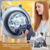Doublures de paniers à linge imprimées en héliogravure, transparentes, en PVA, hydrosolubles, écologiques et biodégradables pour les entreprises de blanchisserie