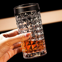 Ensemble de verres en verre de style européen bière domestique jus de fruits boisson froide tasse à thé approvisionnement direct pour l'eau potable
