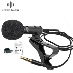 GAM-142 Produttore all'ingrosso campione gratuito professionale mini lavalier microfono per professionale risvolto mic