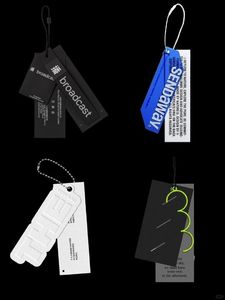 Embossed <b>Paper</b> Clothing Hang Tag Custom Brand Swing Tag for Fashion Garment Accessories - Product Image 3