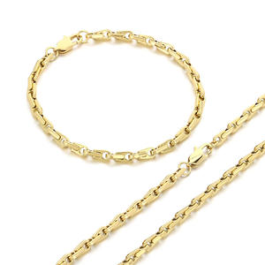 Pulsera de Cadena con Cuentas de Melón, Estilo Simple y Retro, 5mm, Personalizada, Conjunto de Pulseras para Hombre - Product Image 5