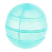 Balles d'eau en silicone noires SanSong pour enfants - Bombes à eau réutilisables pour la piscine et les jeux aquatiques en plein air