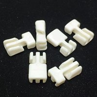 Attaches de cage en fil métallique, loquet de porte de cage pour chat, boucle de verrouillage, connecteur détachable, pince simple, solide, écologique, pour plateau en plastique