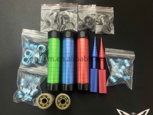 ลูกปืนโรลเลอร์สเก็ตไฮบริดเซรามิกขนาดเล็ก 688 รุ่นใหม่ปี 2025 ล้อสเก็ตอินไลน์ ABEC-9 ลูกปืนสเก็ตอินไลน์แบบสี่ล้อ - Product Image 5