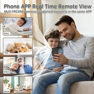 Rscamtom hai ống kính 4MP CMOS Wifi máy ảnh với thẻ SD lưu trữ PTZ 360 góc rộng không thấm nước cho home & bé giám sát - Product Image 6