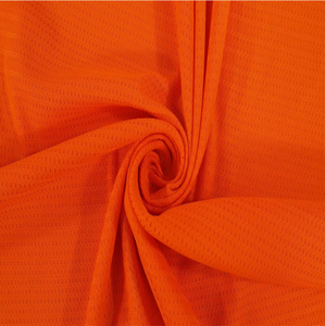 Thoáng khí huỳnh quang collour mềm 100% Polyester lưới vải cho an toàn vest bên ngoài làm việc - Product Image 1