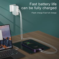 PD 160W USB C GaN Station de charge rapide à 3 ports PD QC Chargeur mural pliable Adaptateur pour ordinateur portable portable pour MacBook