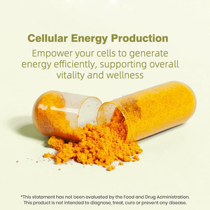 Cápsulas de CoQ10 Ubiquinona, Producción de Energía Celular, Apoyo Cardiovascular, Antioxidante para la Vitalidad - Product Image 2