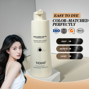 Tinte para el Cabello en Crema de 400 ml, Larga Duración, 100% Cobertura de Canas, Fórmula Natural a Base de Plantas, Profesional para Salón, Popular en Tailandia - Product Image 2