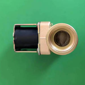 Vanne solénoïde en cuivre pur à filetage interne de 1/2 pouce avec vanne de contrôle d'entrée/sortie - Product Image 4