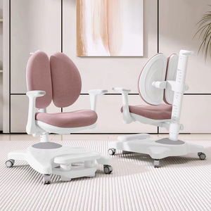 Chaise d'étude ergonomique pour enfants avec dossier dynamique et repose-pieds réglable pour la chambre des enfants à domicile - Product Image 5
