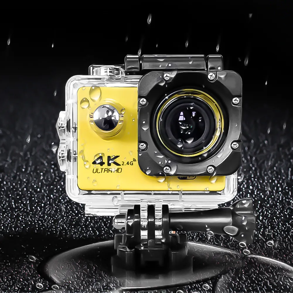 פעולה מצלמה HD 4K 30fps WiFi 2.0 אינץ 1080P מתחת למים עמיד למים קסדת וידאו הקלטת מצלמות ספורט מצלמת