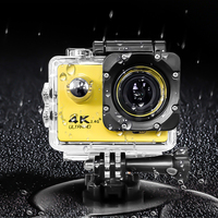 Eylem kamera HD 4K 30fps WiFi 2.0 inç 1080P sualtı su geçirmez kask Video kayıt kameraları spor kamerası