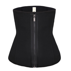 Vente en gros Nouveaux modèles 2025 Gaine amincissante de sudation pour la perte de poids pour femme avec fermeture éclair et clips sans latex Ann Cherry - Product Image 1