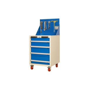 Armoire à outils en métal de haute qualité à 4 tiroirs, système de verrouillage à clé, capacité de charge de 150 kg pour le stockage dans les garages/dépôts - Product Image 2