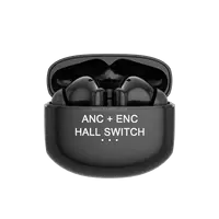 LIDIAN ANC Earphone AP40 Pro, Headphone Bluetooth 5.1 Nirkabel dengan Pengurang Kebisingan Aktif 42dB 4-mic ENC True Wireless Earbud