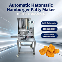 Machine automatique de formage de nuggets de poulet et de galettes pour usine de snacks, restaurant, ligne de transformation de viande commerciale