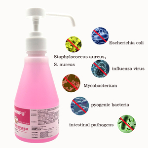 Desinfectante de la mano 75% de alcohol sin agua seco rápidamente Alcohol <span class=keywords><strong>Gel</strong></span> desinfectante para manos con CE MSDS - Product Image 2