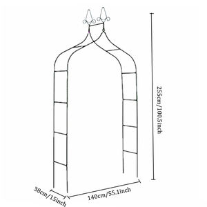 1 ensemble d'<span class=keywords><strong>arche</strong></span> <span class=keywords><strong>de</strong></span> jardin en acier, support d'<span class=keywords><strong>arche</strong></span> <span class=keywords><strong>de</strong></span> mariage, ballons, décoration d'activités <span class=keywords><strong>de</strong></span> plein air, décoration <span class=keywords><strong>de</strong></span> fête d'anniversaire - Product Image 6