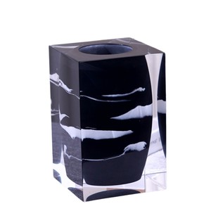 Acrylic Minimalist <b>Vase</b> Tabletop High Transparency Decorative Ornament Italian Design Style - Product Image 5