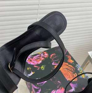 Zapatos de Tacón Ultra Alto de Cuero Genuino para Mujer, con Cordones, Punta Puntiaguda, Correa Ajustable en el Tobillo, para Bodas de Verano, Sexys, al por Mayor - Product Image 5