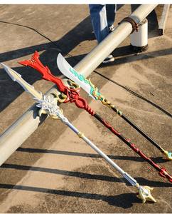 Lanza de Juguete Realista de Espuma de PU de 47.24'', Suave, Resistente, Ligera y Flexible, Accesorios de Cosplay, Lanza de Serpiente, Espada de Juguete, Venta al por Mayor de Fábrica - Product Image 2