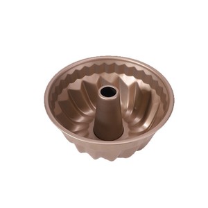 Molde Redondo Antiadherente para Pastel Bundt, Dorado, 1 Pieza, Apto para Horno, Herramienta para Hornear en Casa - Product Image 4