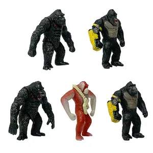 AL 2024 New style 2 generation King Konggs color star evolution version 5 Kings jointed movable gorilla monster