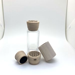 Cubierta de madera de Perfume de marca OEM de suministro de fábrica con tornillo interior dorado Estilo de Arte de logotipo de impresión láser sin derrames para el hogar - Product Image 4