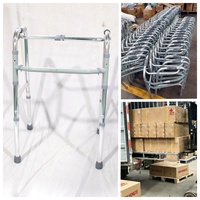 Déambulateur pliable en aluminium HONGYE XTL913L, hauteur réglable, norme européenne, pour les personnes âgées, usage quotidien