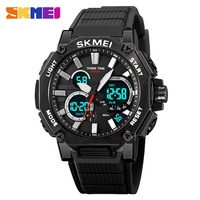 SKMEI Hersteller Neuerscheinung 2219 Hochwertige G-Style Uhr Herren Outdoor-Sport Dual-Display Analog Quarz Digital Datumsanzeige Uhr