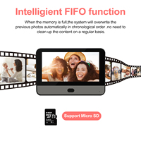 Caméra de visiophone WiFi VIDEW 1080P, vision nocturne, sonnette vidéo intelligente Tuya, détection PIR, contrôle par application