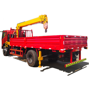 Grue montée sur camion de haute qualité, robuste, 5-25 tonnes, système hydraulique manuel, certifiée CE, état neuf, prix bas, carburant diesel - Product Image 5