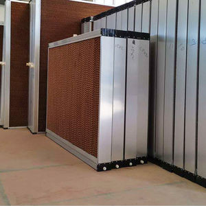 Panel de Enfriamiento Evaporativo de Color Marrón 7090, Papel de Celulosa, Marco Exterior Galvanizado para Granjas Avícolas - Product Image 4