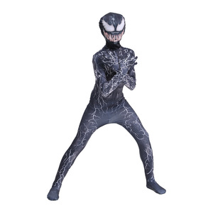 Costume de cosplay Spider-Man Lightning Venom pour garçons, tenue d'Halloween, combinaison intégrale - Product Image 2