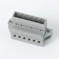 Paire de borniers de câblage rapide 5.0mm MCS Type de presse à tirer Connexion mâle-femelle sans vis pour applications électriques