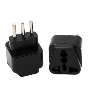 3 Pin IT Conversion <strong>Plug</strong> Universal <strong>UK</strong>/US/EU/AU <strong>to</strong> <strong>Italy</strong> Milan Chile Vatican Italian Travel AC Power <strong>Adapter</strong> <strong>Plug</strong> Converter - Product Image 1