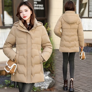 La nueva chaqueta de invierno para mujer, versátil, con capucha, holgada y sencilla, para el Hot <span class=keywords><strong>ofin</strong></span> 2026 - Product Image 1