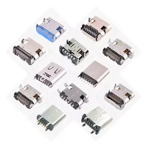 Connettore TYPE-C Jack USB connettore femmina tipo c spina pcb 6 pin 24pin smt connettore usb-c tipo c 16p usb c femmina connettore usb