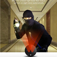 Caméra de judas intelligente Tuya 1080P, sonnette vidéo WiFi, grand angle, détection de mouvement, vision nocturne, visionneuse de porte pour la maison