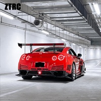 Aileron arrière en fibre de carbone pour Nissan GTR R35, aileron de coffre pour voiture de sport