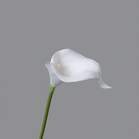 Bunga Buatan Mini Calla Lily Dekorasi Rumah Perlengkapan Pernikahan Buket Bunga Buatan