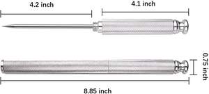 Nouveauté : Accessoires de bar 8,5 pouces, manche en <span class=keywords><strong>bois</strong></span> de couleur naturelle, acier inoxydable <span class=keywords><strong>pour</strong></span> Pabst Nikka Taketsuru Nikka Yoichi (Allemagne) - Product Image 4