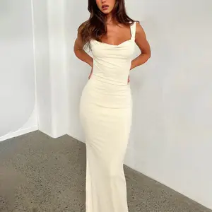 Custom New Arrival Summer Women's Long Dress For Ladies Clothes Casual Sexy Fashion Dress Women Maxi Dresses Manufacturer